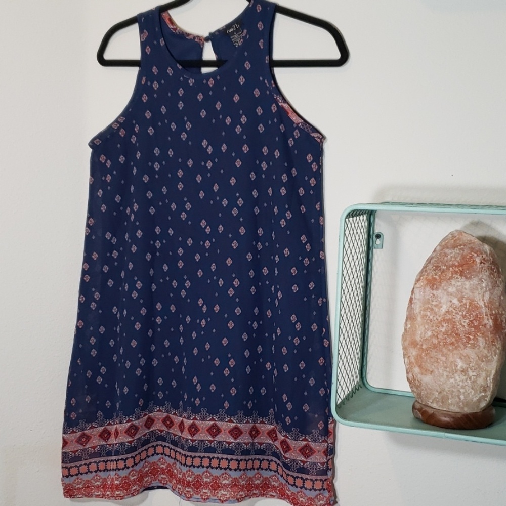 Rue 21 sleeveless summer mini dress.